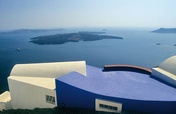 Greece Santorini stock photo