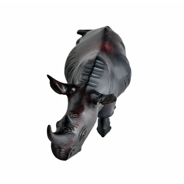 istock mahogany rhino figure isolated 1127964083