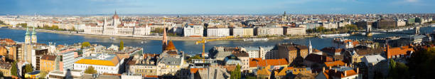 istock Panorama of Budapest with Hungary Parliament 1127968668