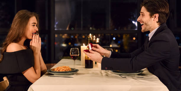 istock Do you marry me? Concept 1127969705