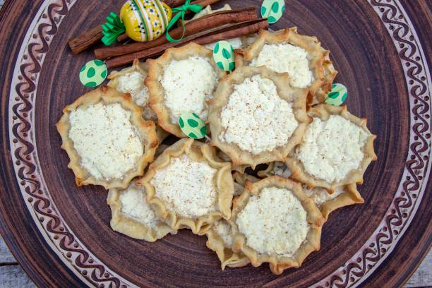 istock Greek easter cheese pies calicouna 1127971159