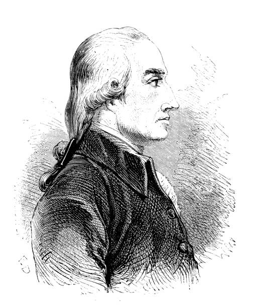 istock Antique illustration of scientist: Joseph Black 1127971869