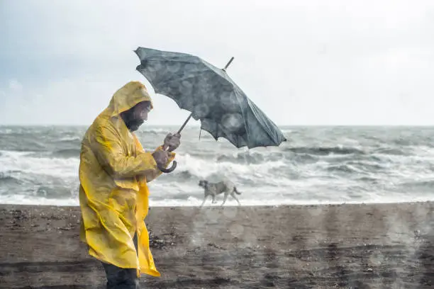 Photo of Stormy beach