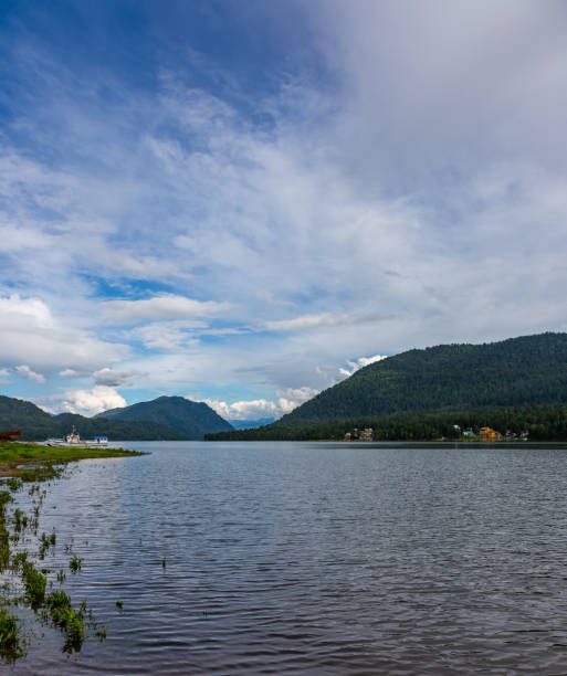 istock Boat trip on Lake Teletskoye, Altai, Russia 1127975250