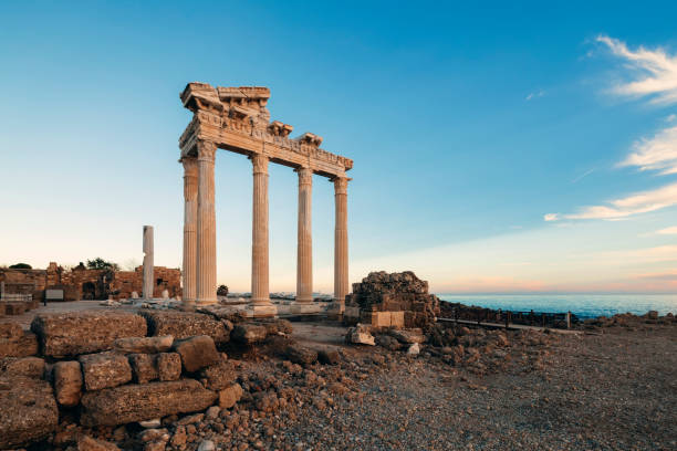 istock The Temple of Apollo in Side, Turkey 1127986115
