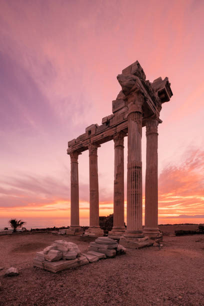 istock The Temple of Apollo in Side, Turkey 1127986766