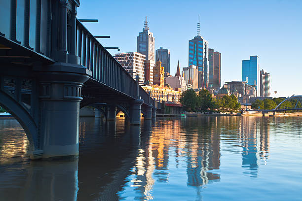 istock Melbourne Skyline from the Southbank 112798997