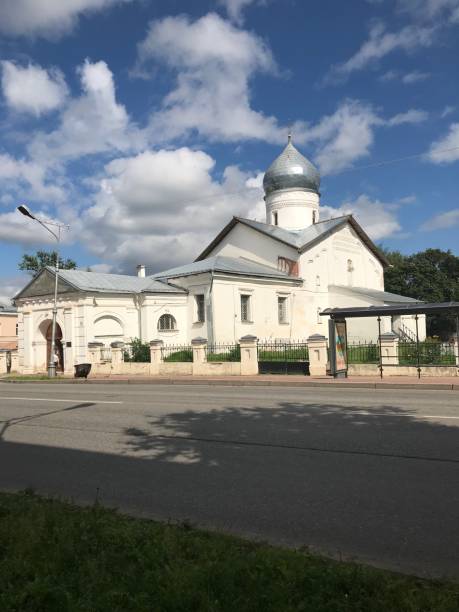 istock Veliky Novgorod, Varlaamo-Khutyn Spaso-Preobrazhensky convent 1127991531