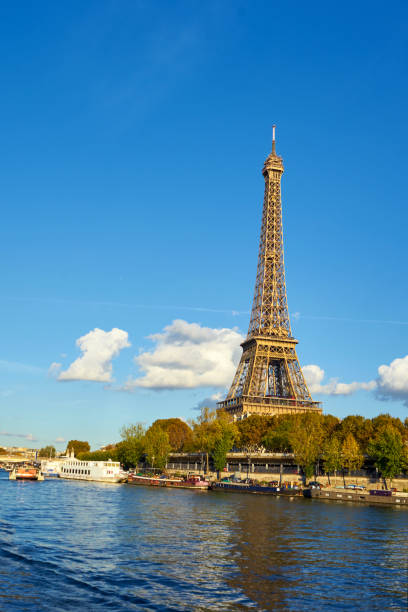istock Eiffel Tower Taken From A Boat At Seine River 1127991621