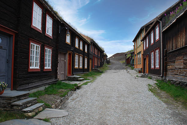 Röros, Norway  roros mining city stock pictures, royalty-free photos & images