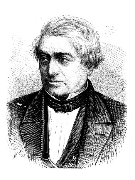 istock Antique illustration of scientist: Von Denis 1127997140
