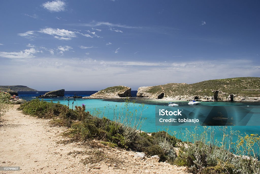 Laguna blu nel Paese di Malta - Foto stock royalty-free di Acqua