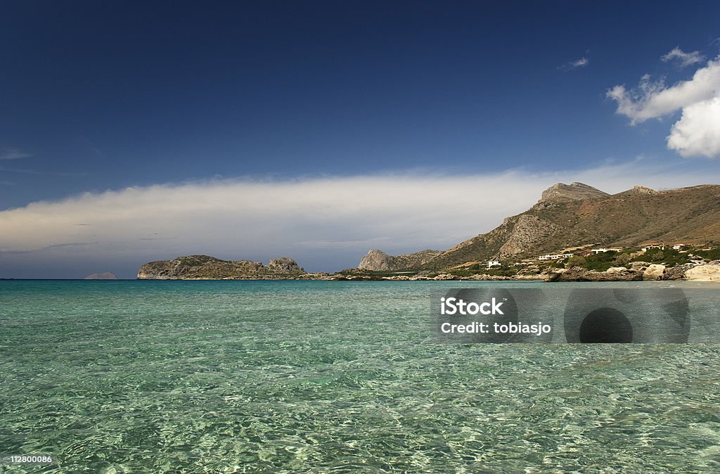 Îles Falasarna Crète - Photo de Crète libre de droits