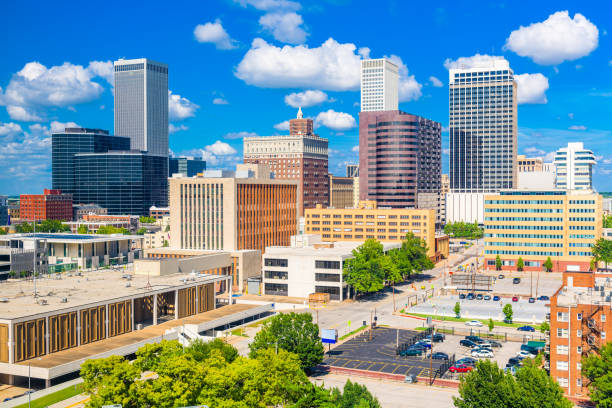 istock Tulsa, Oklahoma, USA downtown city skyline 1128004420