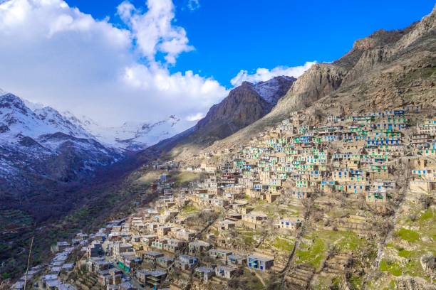 Uraman takht village Uraman takht or the capital of uraman is a village in kurdistan province, iran kurdistan stock pictures, royalty-free photos & images