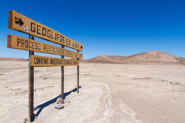 istock Sign to Nazca Lines 1128008730