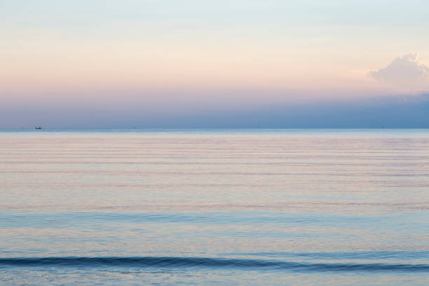 istock Sunset on the tropical sea 1128011488