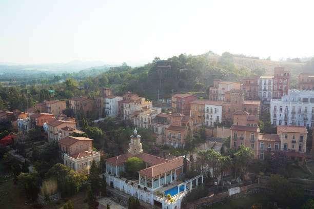 istock Sunrise over Toscana village 1128011825