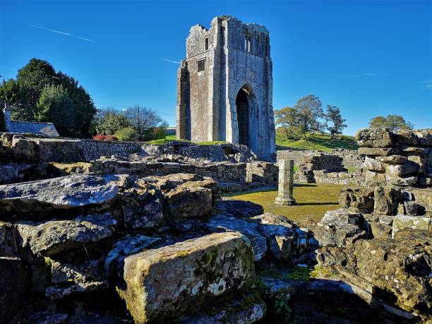 istock Landmarks of Cumbria - Shap Abbey 1128013895