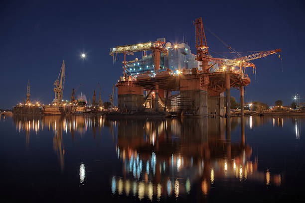 istock Oil rig in the yards 112802689