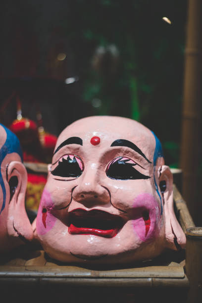 istock Traditions Chinese Lion Dance Monk Mask 1128031833