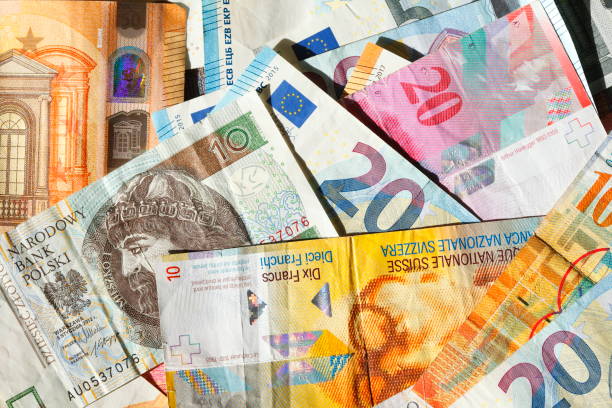 istock European currencies, banknotes 1128032224