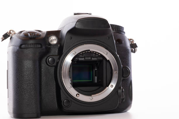 istock DSLR with the lens removed 1128035677