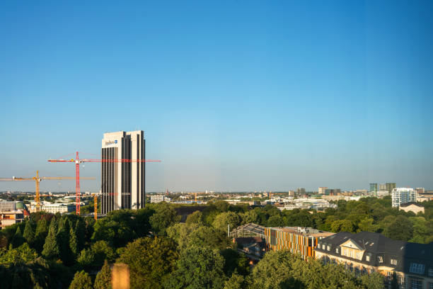 istock HAMBURG, GERMANY - JULY 24, 2018 : Basic building in Hamburg, Germany. 1128035866