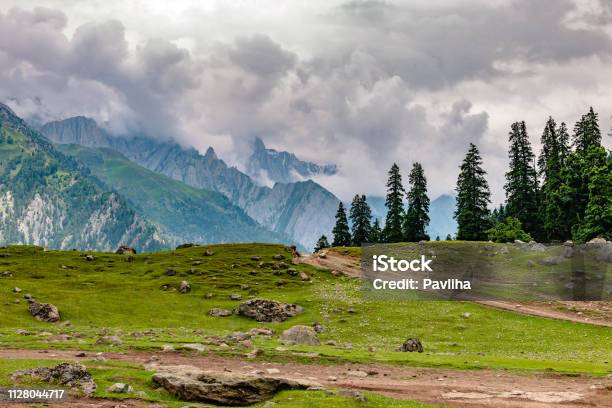 View Of The Mountainous Landscape Of The Himalayaszozila Passjammu And Kashmir Ladakh Region Tibetindia Stock Photo - Download Image Now