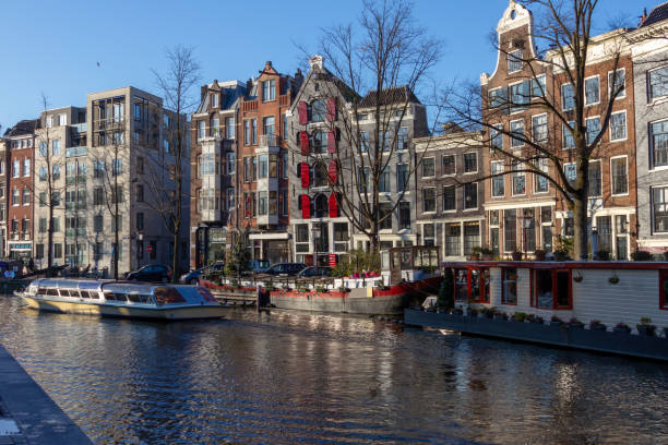 istock Amsterdam City - Housing and canals 1128058387