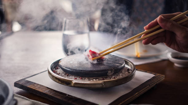 Japanese Ishiyaki Grilling Steak