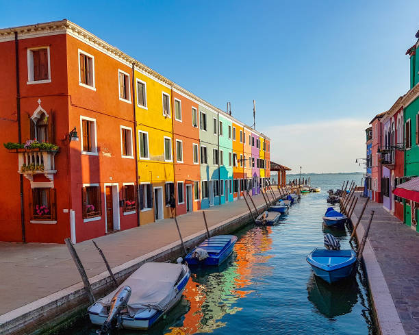 istock Evening in Burano, Italy 1128064065
