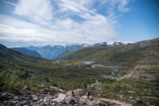 istock Hiking to the Trolltunga 1128065493
