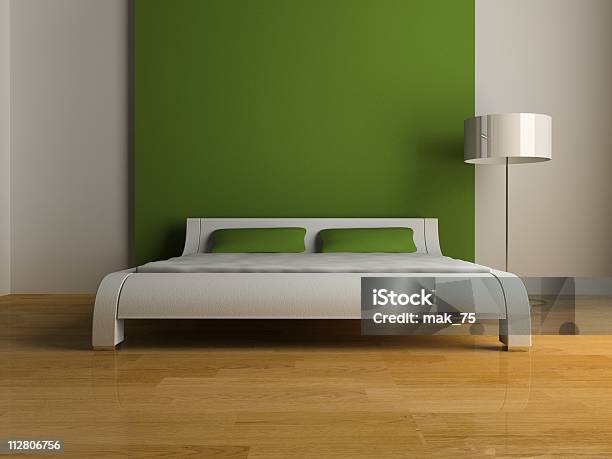 Bedroom Interior Stock Photo - Download Image Now - Architecture, Bed - Furniture, Bedroom