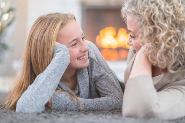 istock Mom and daughter bonding 1128072205