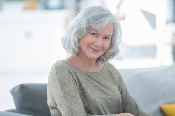istock Smiling Senior Woman 1128073388