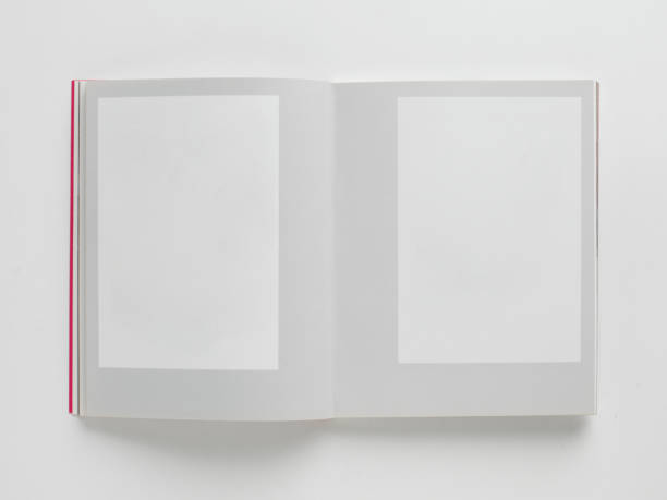 istock Mock-up magazines, book or catalog on white background. 1128073971