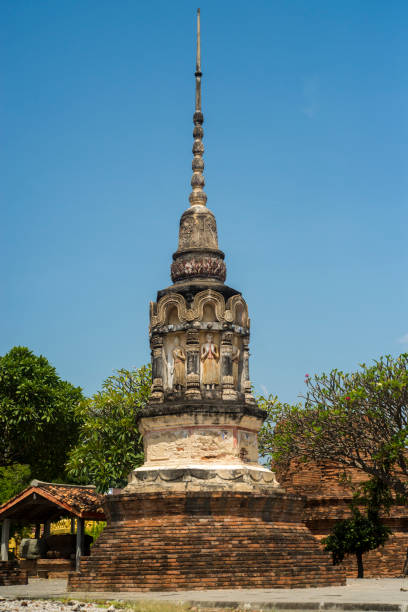 istock Ancient Pagoda in Religious Place 1128074267