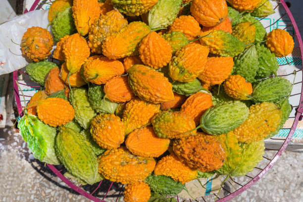 istock Pumpkins on farmer's market 1128079490