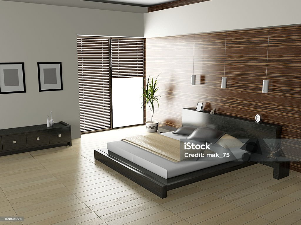 Bedroom  Apartment Stock Photo