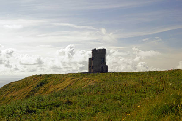 istock Wild Atlantic Way  O Briens Tower and the Cliffs of Moher 1128082307