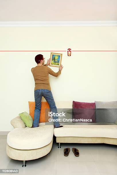 Home Improvement Stock Photo - Download Image Now - Hanging, Painting - Art Product, Laser