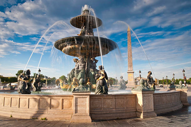 istock Fountains at Place de la Concord, Paris 112809194