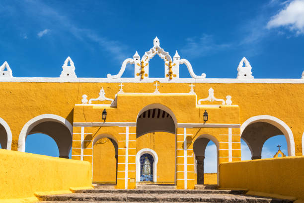 istock Izamal Monastery Entrance 1128092585