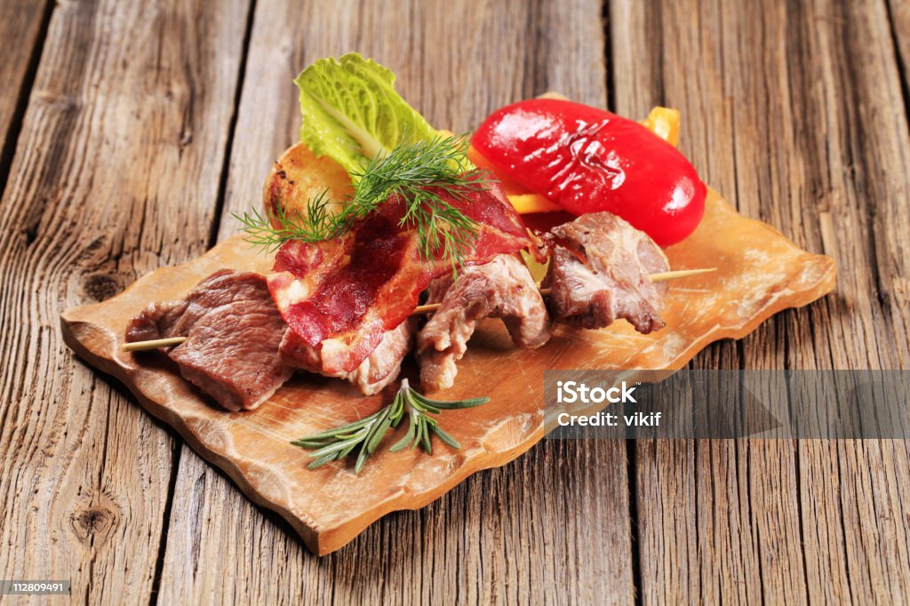 Shish kebab - Royalty-free Alecrim Foto de stock