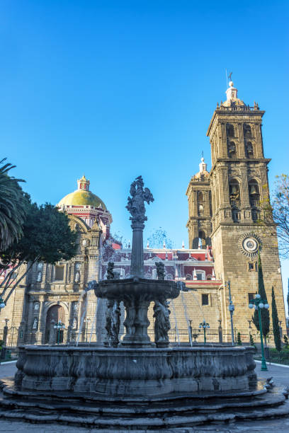 istock Ornate Fountain and Cathedral 1128095501