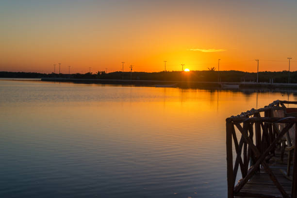 istock Sunrise in Rio Lagartos 1128104027