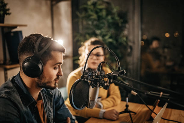 istock This is my first time on radio 1128104835