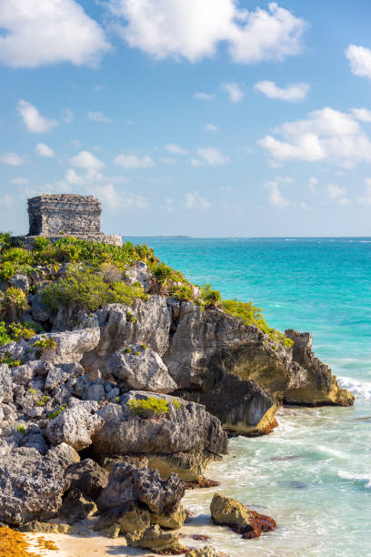 istock Temple in Tulum, Mexico 1128104975