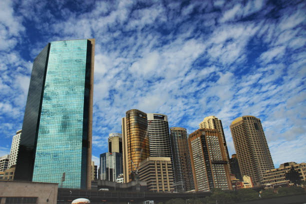 Sydney city center near Sydney opera and Circular quay
